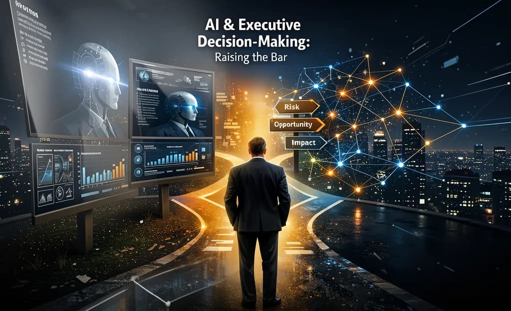 Why AI Doesn’t Replace Executive Decision-Making — It Raises the Bar thumbnail