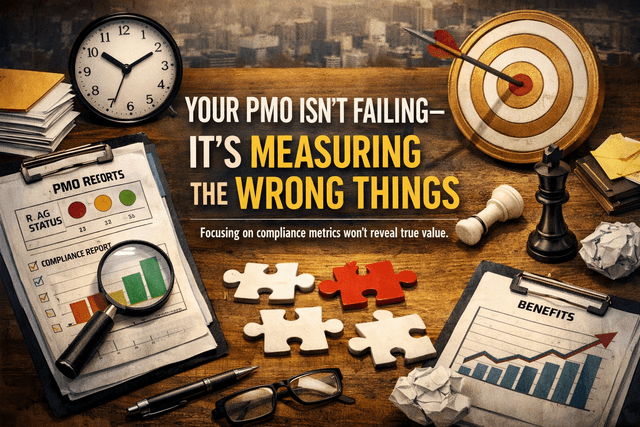 Your PMO Isn't Failing — It's Probably Measuring the Wrong Things - thumbnail